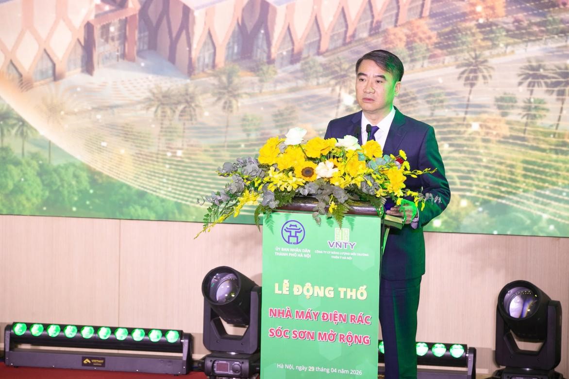 河內市委常委會委員、河內市人委會副主席阮春留先生致辭